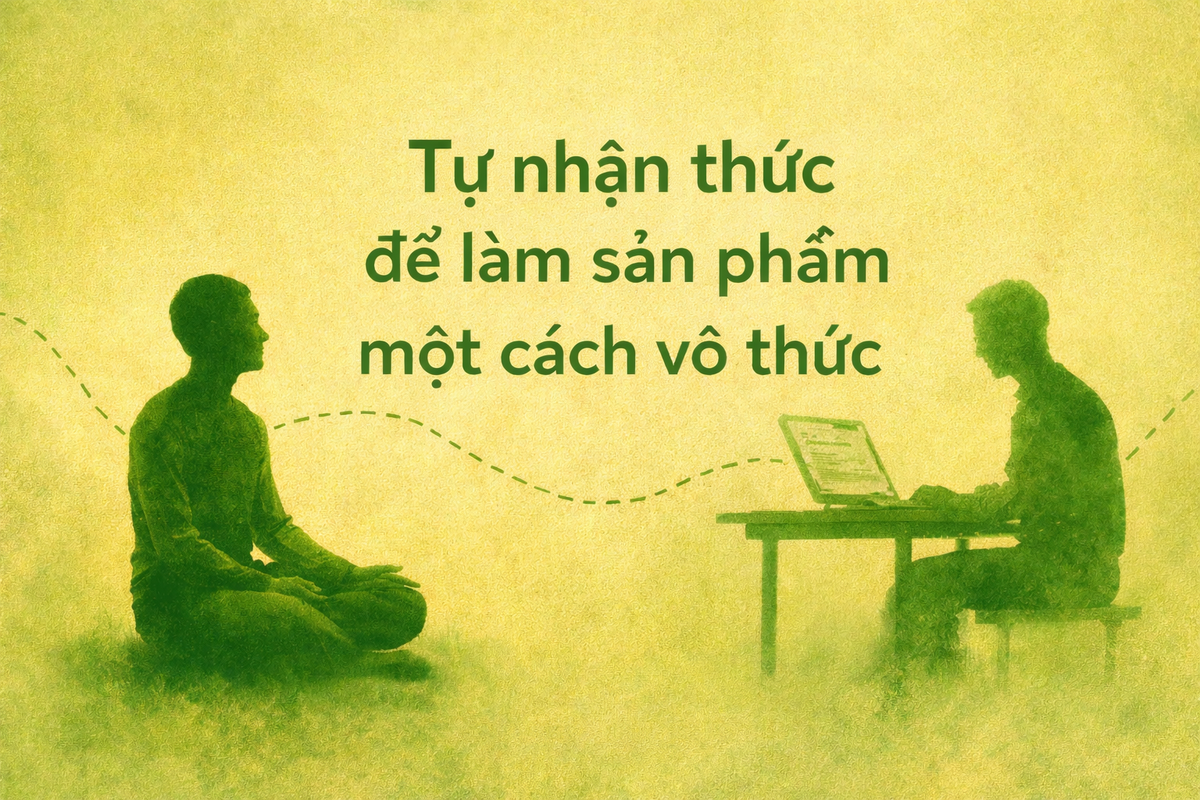 #55 - Tự nhận thức để làm sản phẩm một cách vô thức